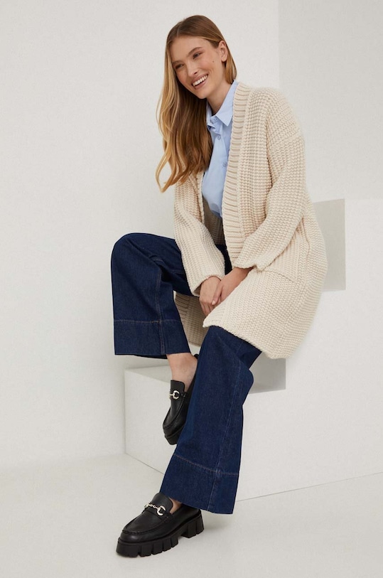 Answear Lab koszula bawełniana 330003.TWK niebieski WZ23