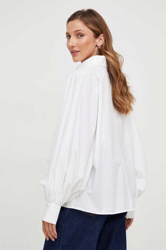 Odzież Answear Lab koszula bawełniana X kolekcja limitowana NO SHAME 22013.ijs biały