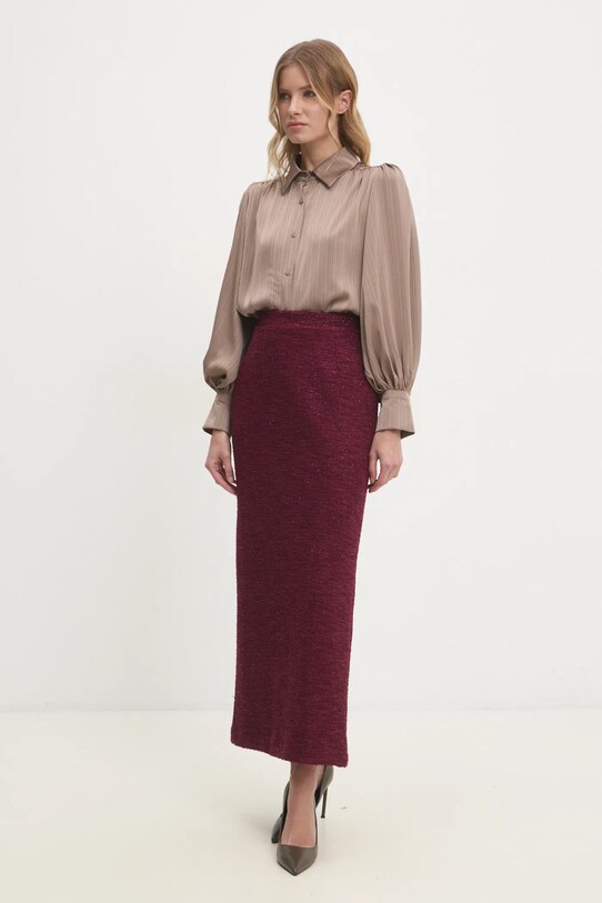 Сорочка Answear.LAB 9614.FKK коричневий WW25