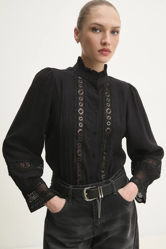 Answear Lab koszula regular czarny 3690.HWK