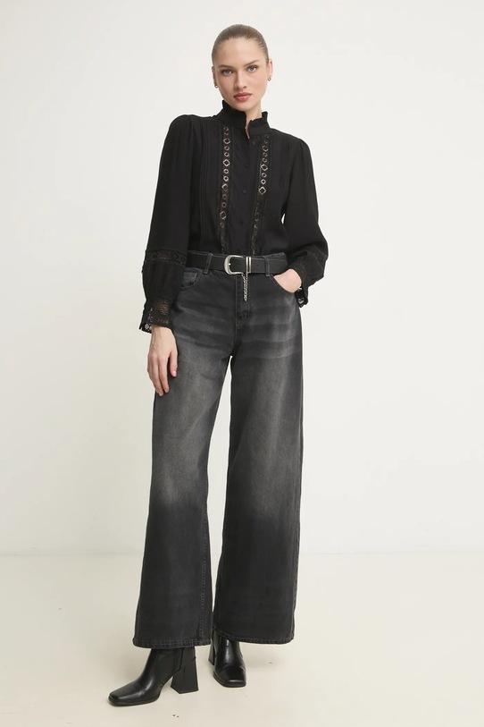 Answear Lab koszula 3690.HWK czarny WZ24