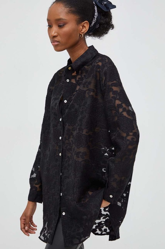Answear Lab koszula klasyczny czarny 33439.tjs