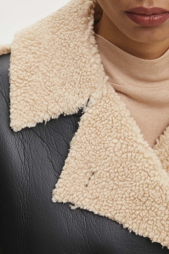 Kabát Answear Lab LJK.BRIONY.gdb čierna