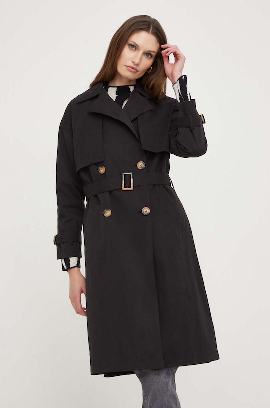 Καμπαρντίνα Answear.LAB t258112.Tw μαύρο WZ23