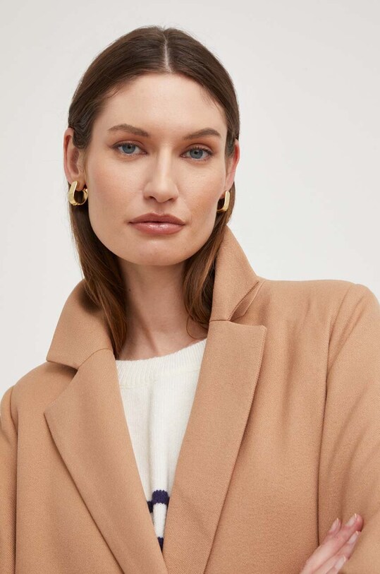 Kabát Answear.LAB hnědá n845.FWK