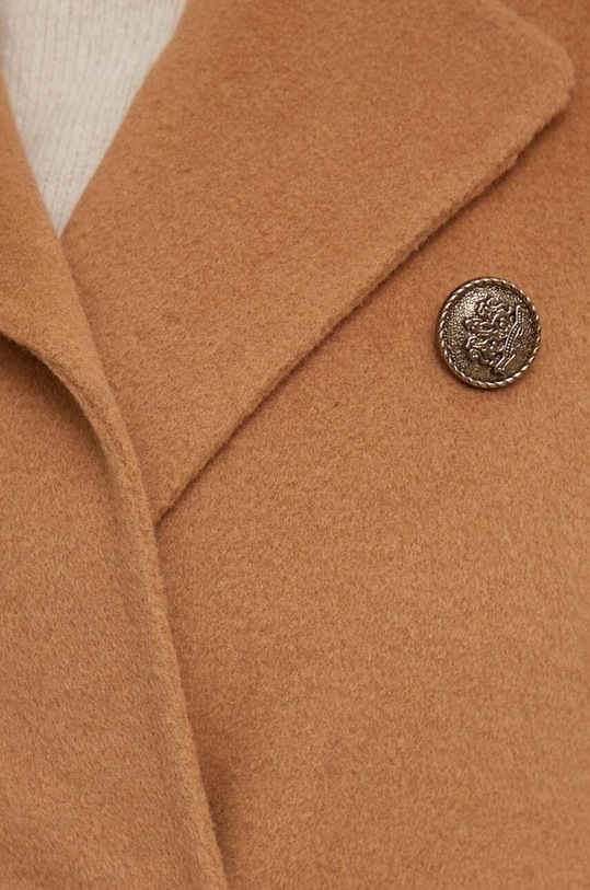 Answear.LAB płaszcz wełniany 3012.1FKK beżowy