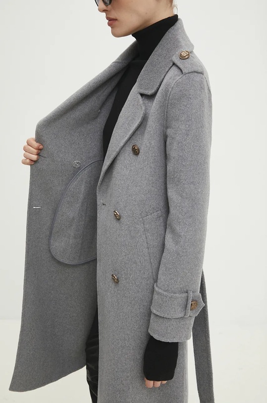 Vlnený kabát Answear Lab 3012.1FKK