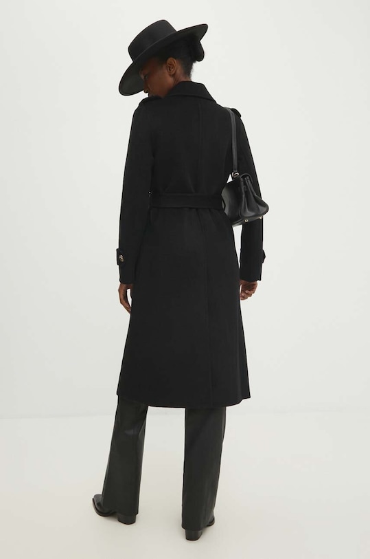 Oblečenie Vlnený kabát Answear Lab 3012.1FKK čierna