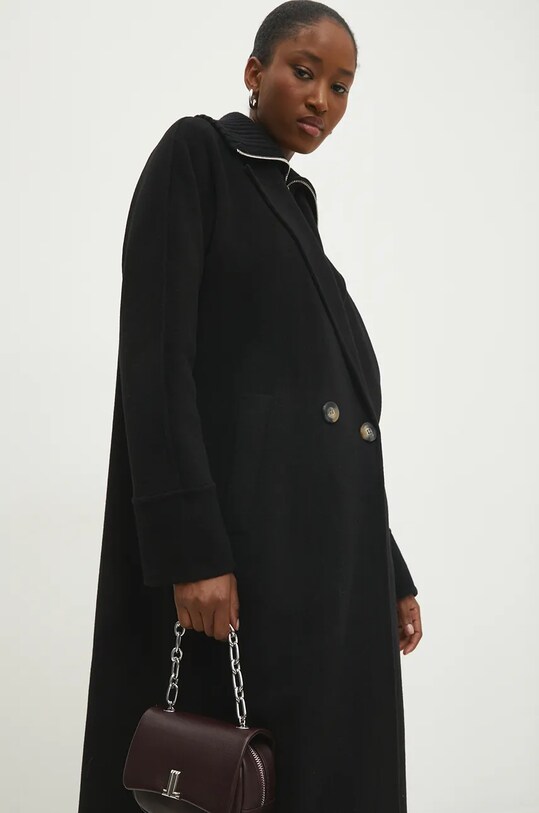 Шерстяное пальто Answear.LAB 3033.fkk