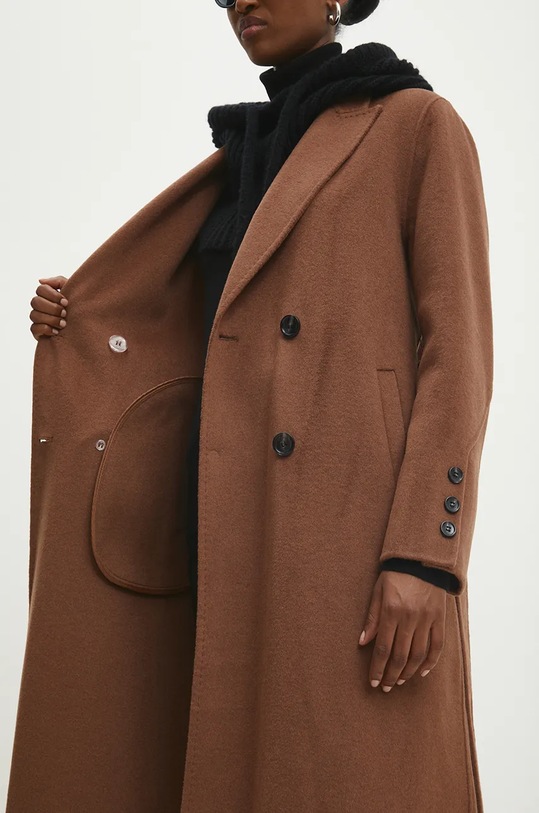 Answear Lab płaszcz wełniany 3037.1FKK