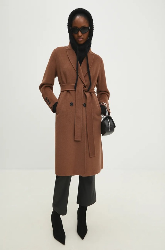 Answear Lab płaszcz wełniany 3037.1FKK