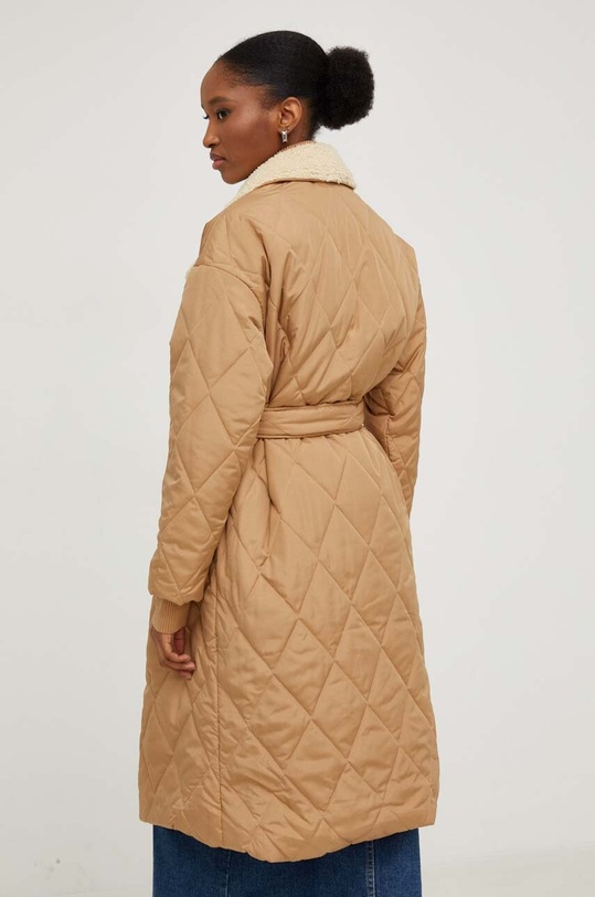 Ruházat Answear.LAB rövid kabát 5534.tdb bézs