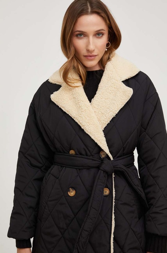 Answear.LAB rövid kabát fekete 5534.tdb