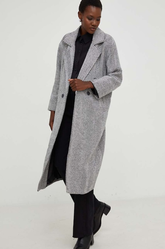 Παλτό Answear.LAB X limited collection NO SHAME 9242.tdb μαύρο WZ23