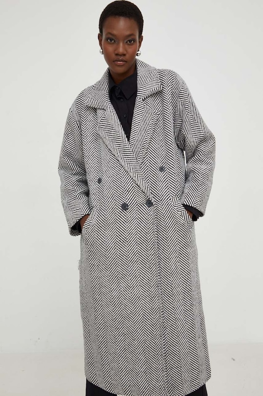 Παλτό Answear.LAB X limited collection NO SHAME μαύρο 9242.tdb