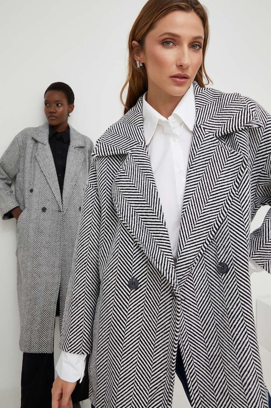 Παλτό Answear.LAB X limited collection NO SHAME άλλο μαύρο 9252.tdb