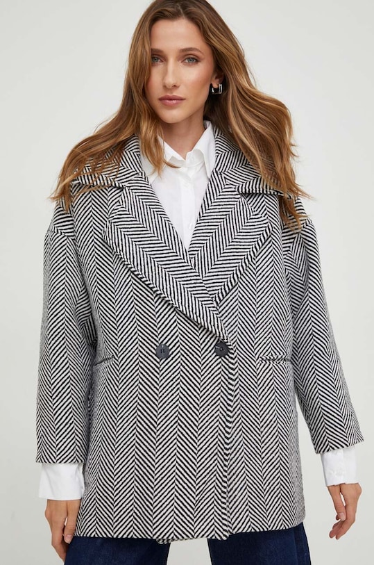 Παλτό Answear.LAB X limited collection NO SHAME μαύρο 9252.tdb