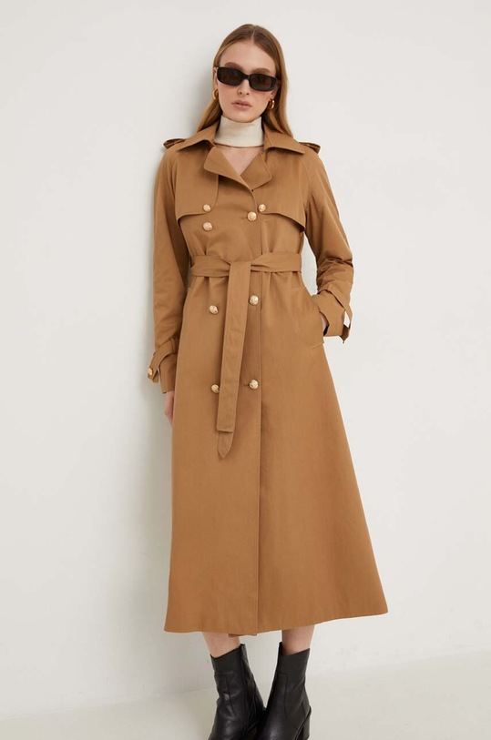 Παλτό Answear.LAB X limited collection NO SHAME 1158.TWK καφέ WZ23