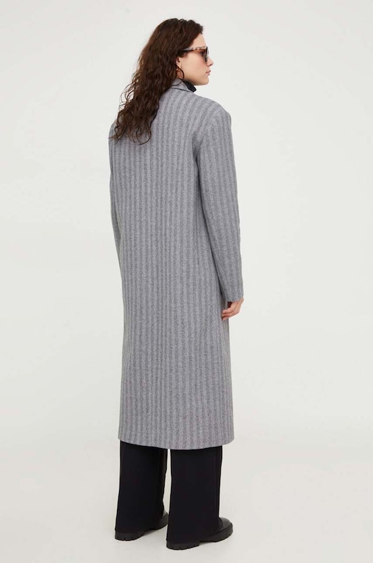 Odzież Answear Lab płaszcz 170342.tjs szary