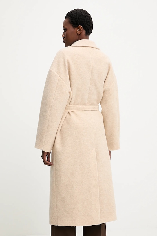 Одежда Пальто с шерстью Answear.LAB co621.IW бежевый