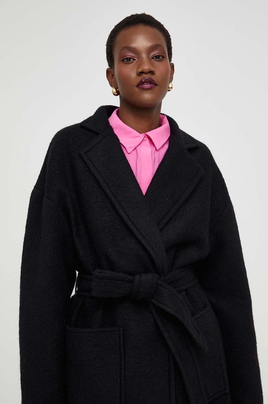 Vuneni kaput Answear.LAB co621.IW crna