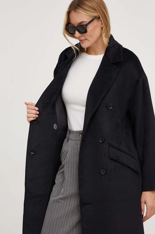 Answear Lab płaszcz z wełną 2075.fh