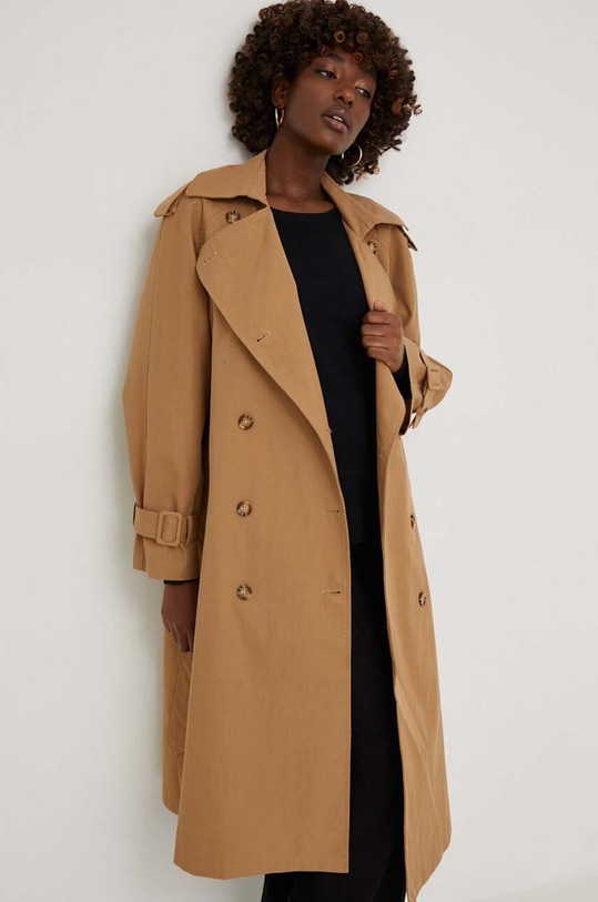 Answear Lab trencz nieocieplane beżowy 9305.IKK