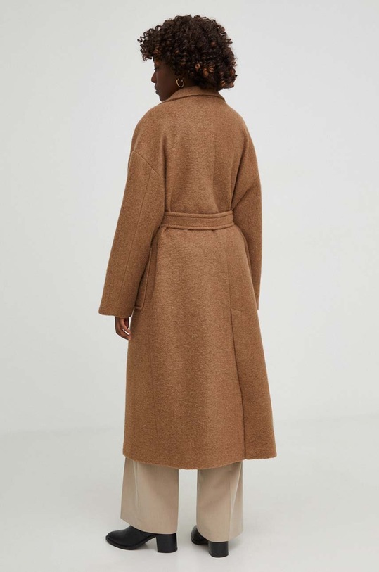 Дрехи Палто с вълна Answear Lab 122000.IWK кафяв