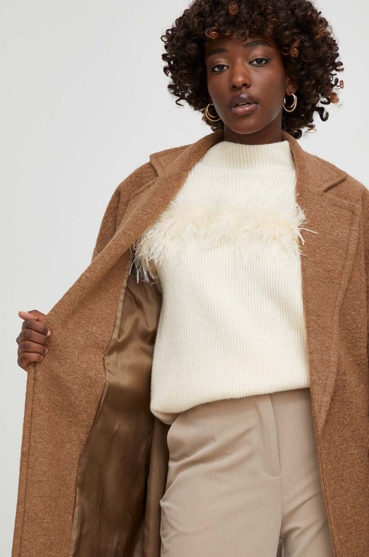 Палто с вълна Answear Lab 122000.IWK