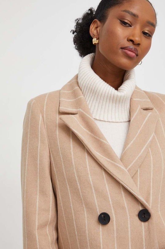 Answear Lab palton de lana bej 1609.IWK