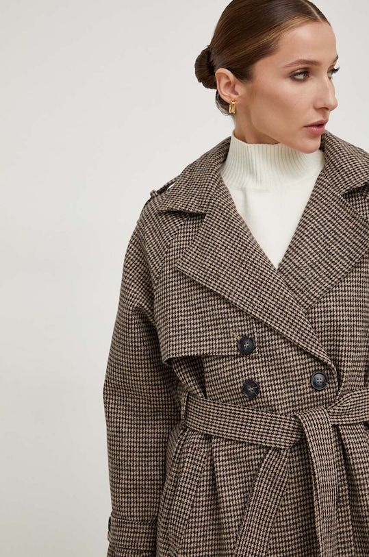 Kabát Answear.LAB 21038.fh béžová