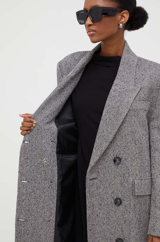 Answear Lab płaszcz z wełną 23k542125.TWK