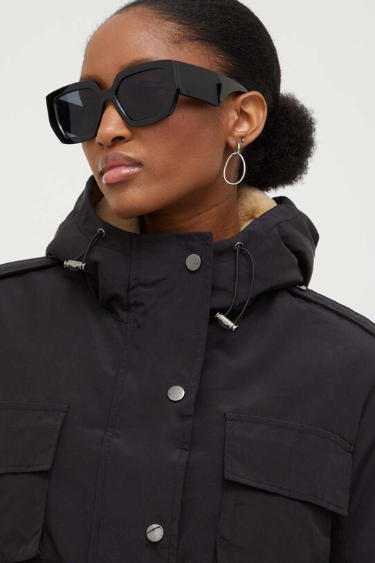 Куртка Answear.LAB waterrepellent чёрный 8615.FKK