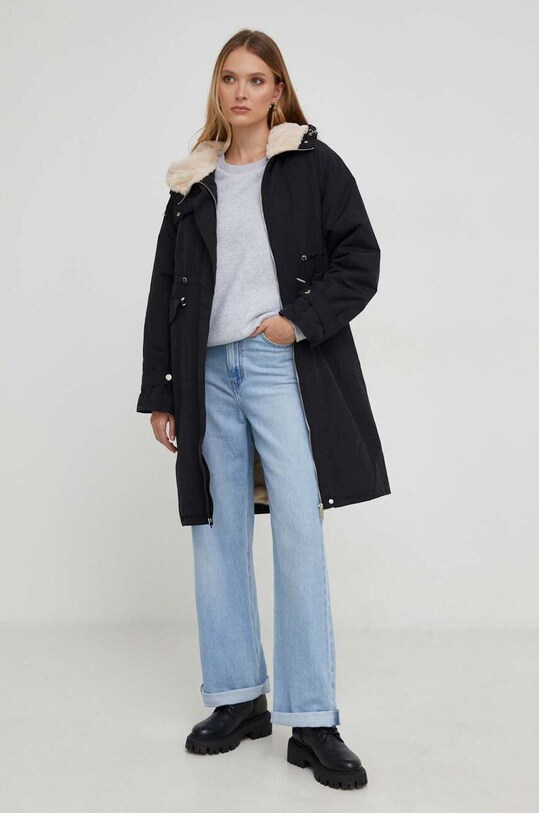 Parka Answear Lab Waterprof 8396.FKK čierna WZ23