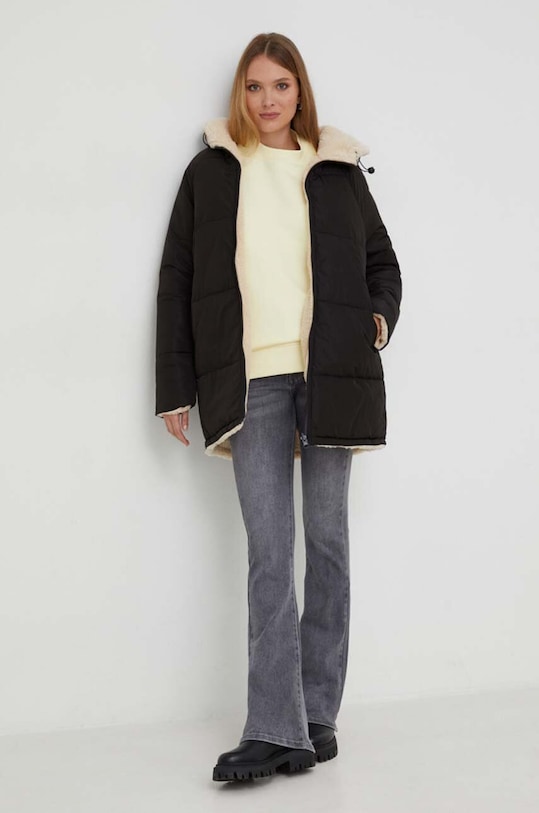 Odzież Answear.LAB kurtka dwustronna 8604.FKK czarny