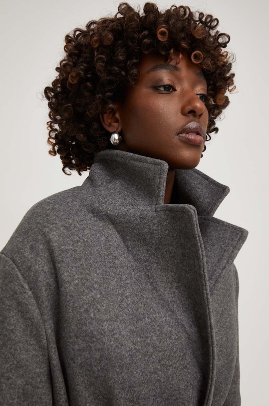 Answear Lab płaszcz ox9060.fh szary