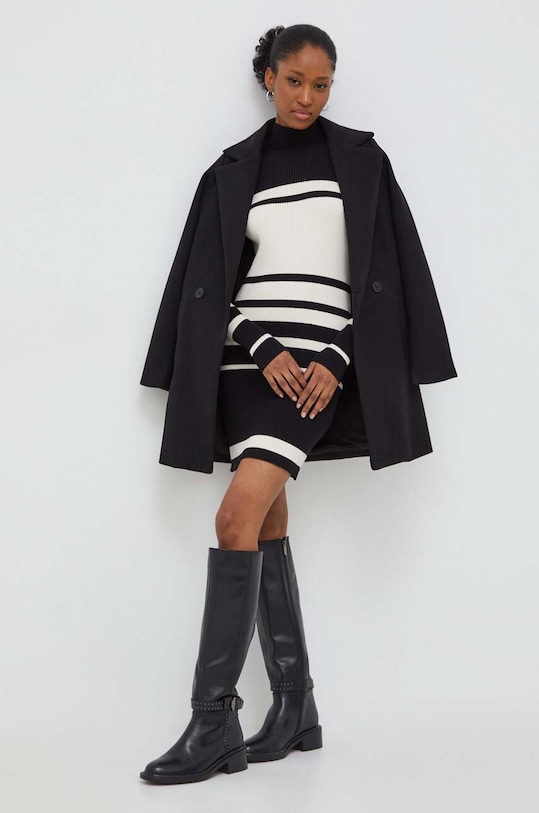 Kabát Answear Lab 1113y.fh čierna WZ23