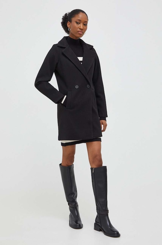 Kabát Answear Lab čierna 1113y.fh