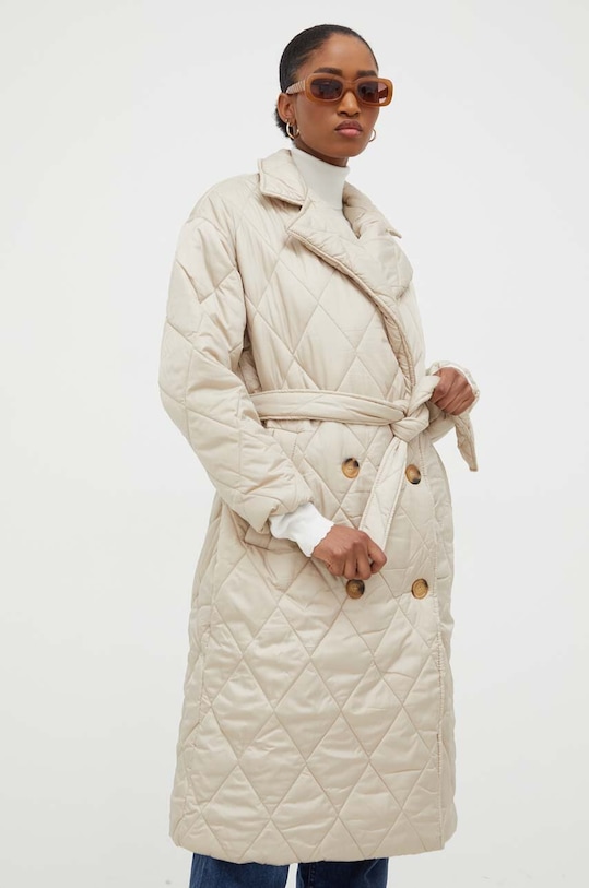 Παλτό Answear.LAB m27.5623.TWK μπεζ WZ23