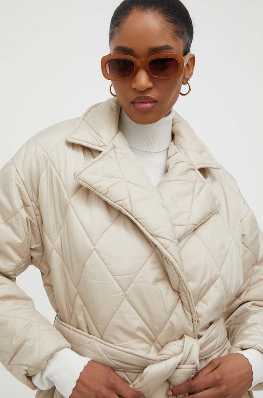 Παλτό Answear.LAB μπεζ m27.5623.TWK