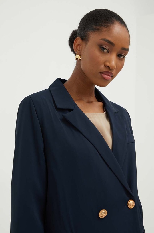 Answear Lab płaszcz granatowy 23032.fh