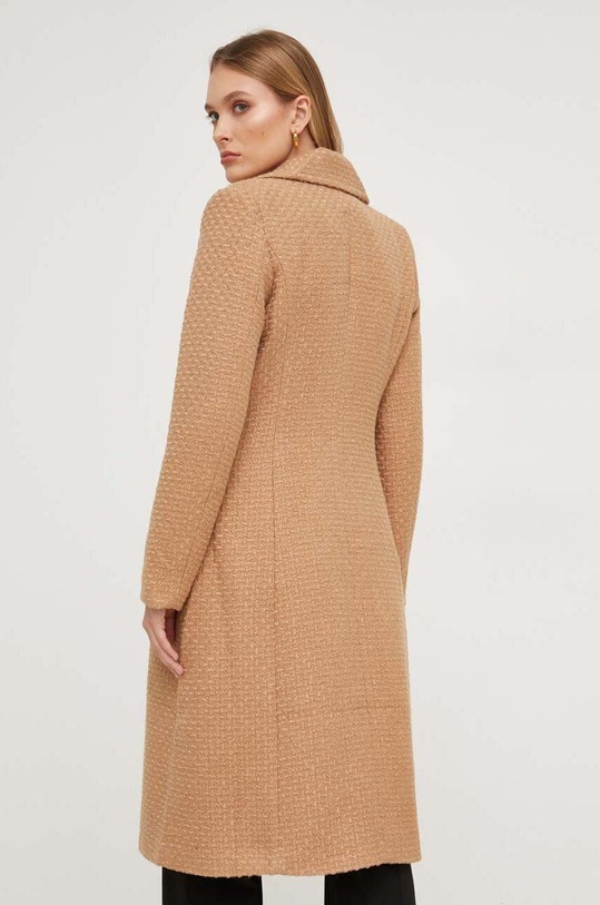 Odzież Answear Lab płaszcz z wełną m2219b.FKK brązowy