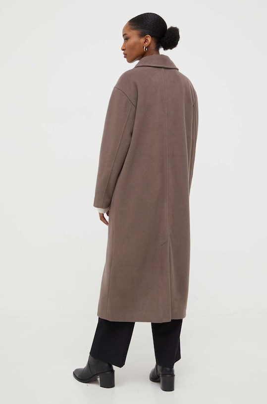 Ρούχα Παλτό Answear.LAB 8620.FKK καφέ