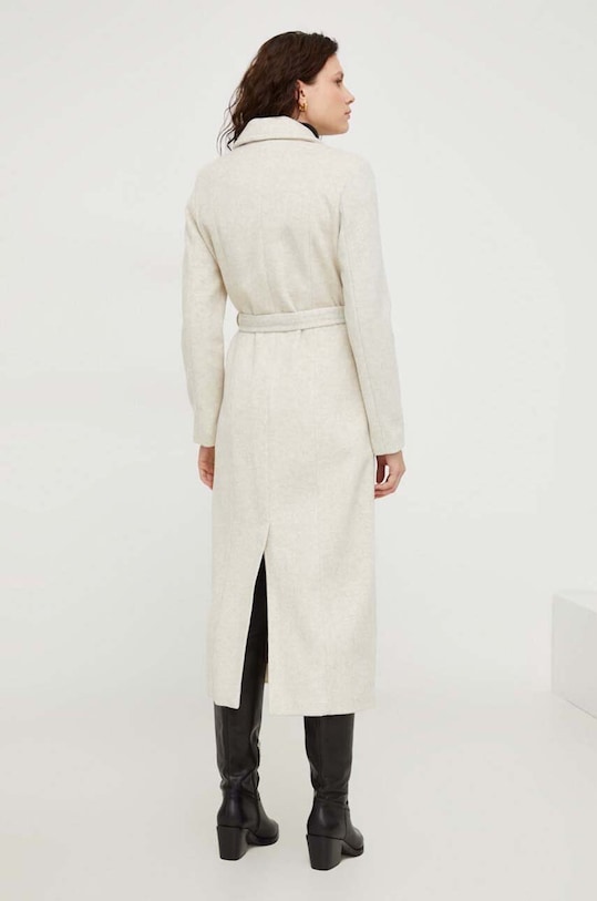 Odzież Answear Lab płaszcz 2037.tjs beżowy