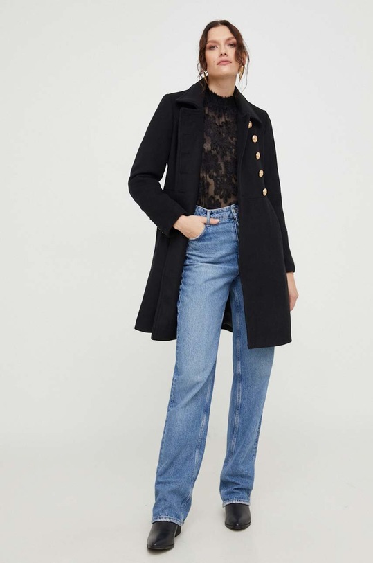 Answear Lab płaszcz 2053.fh czarny WZ23