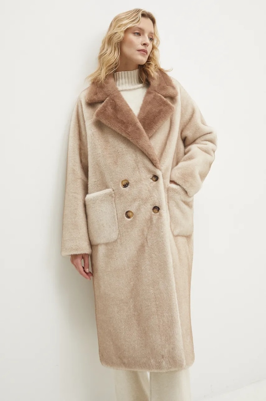 Answear Lab palton bej AG1.9261.CLK
