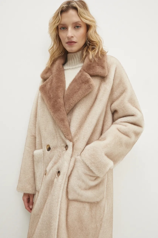 Answear Lab palton AG1.9261.CLK bej