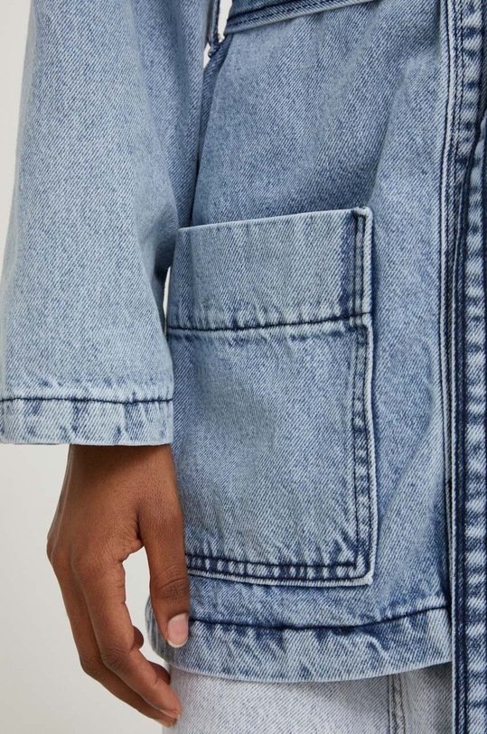 Answear Lab kurtka jeansowa 6403.db niebieski