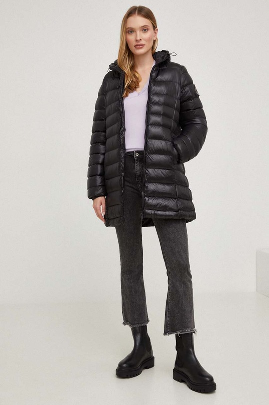 Answear Lab kurtka LJK.EVERETTLONG.gdb czarny WZ23