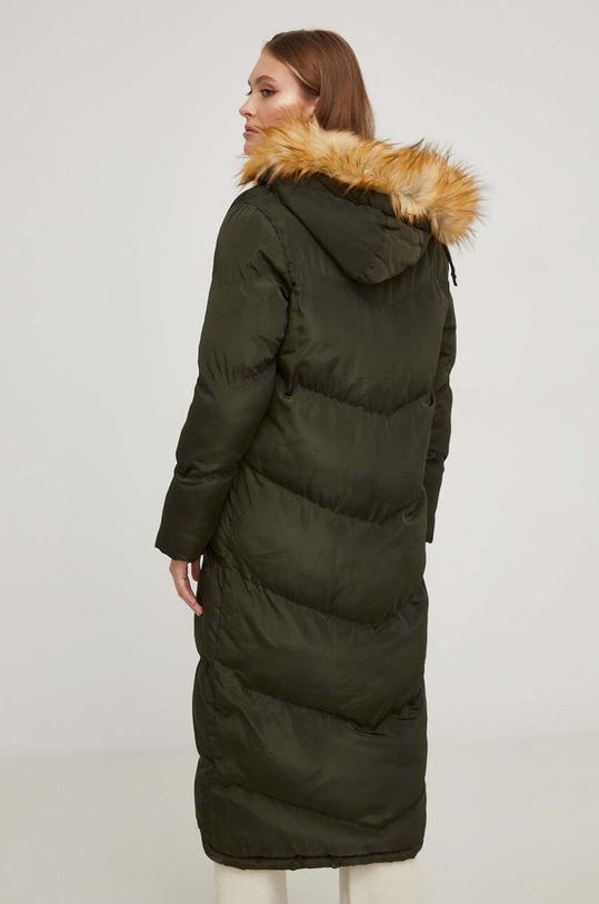 Odzież Answear Lab kurtka LJK.MARCELLAKHA.gdb zielony